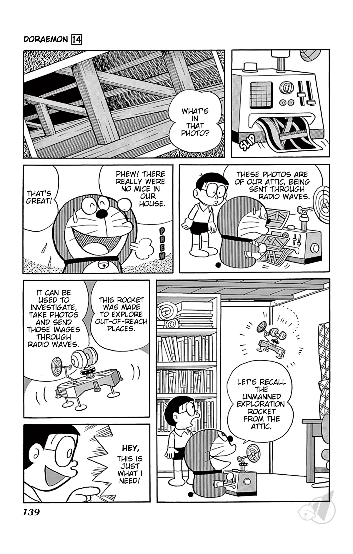Doraemon Chapter 262 page 4 - Chapter 262: Alien House?