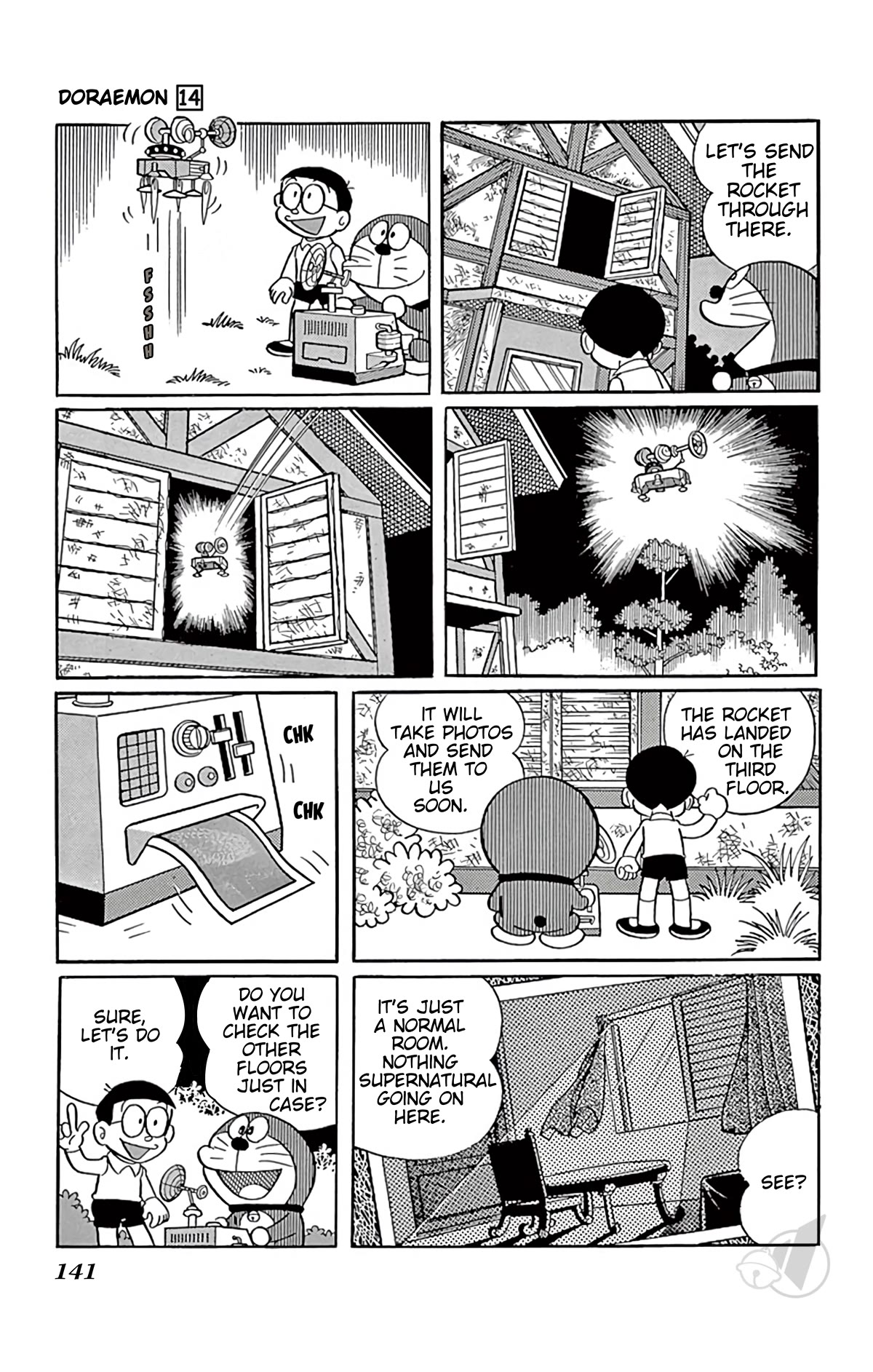 Doraemon Chapter 262 page 6 - Chapter 262: Alien House?