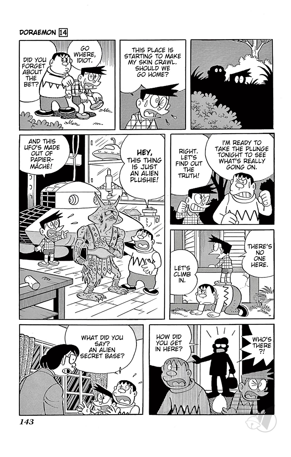 Doraemon Chapter 262 page 8 - Chapter 262: Alien House?
