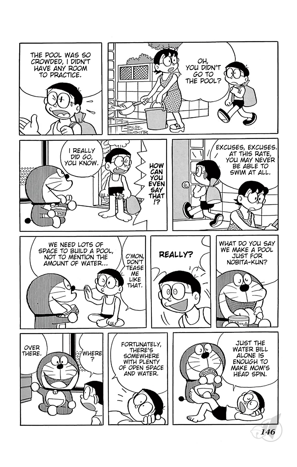 Doraemon Chapter 263 page 2 - Chapter 263: Pool in the Clouds