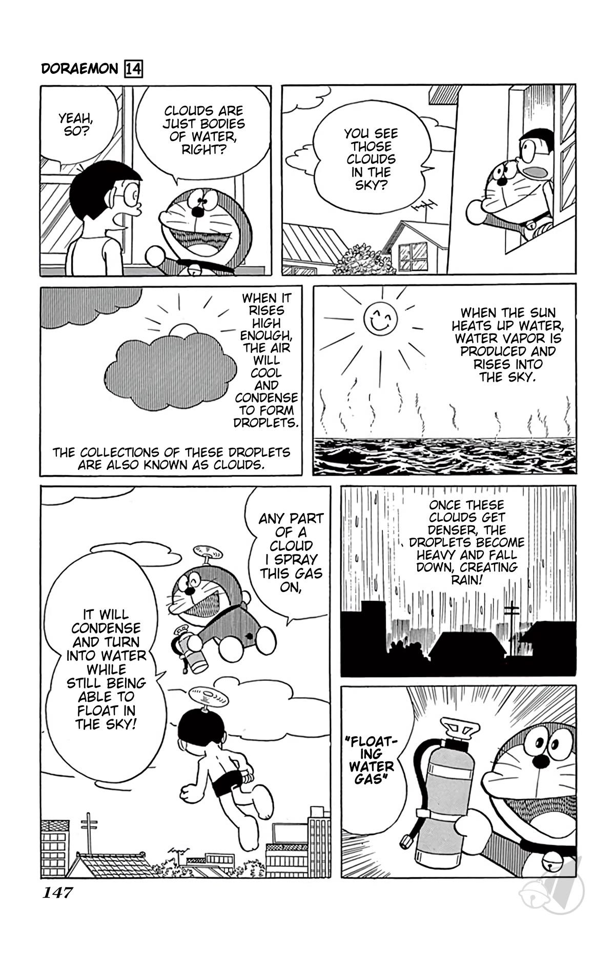 Doraemon Chapter 263 page 3 - Chapter 263: Pool in the Clouds