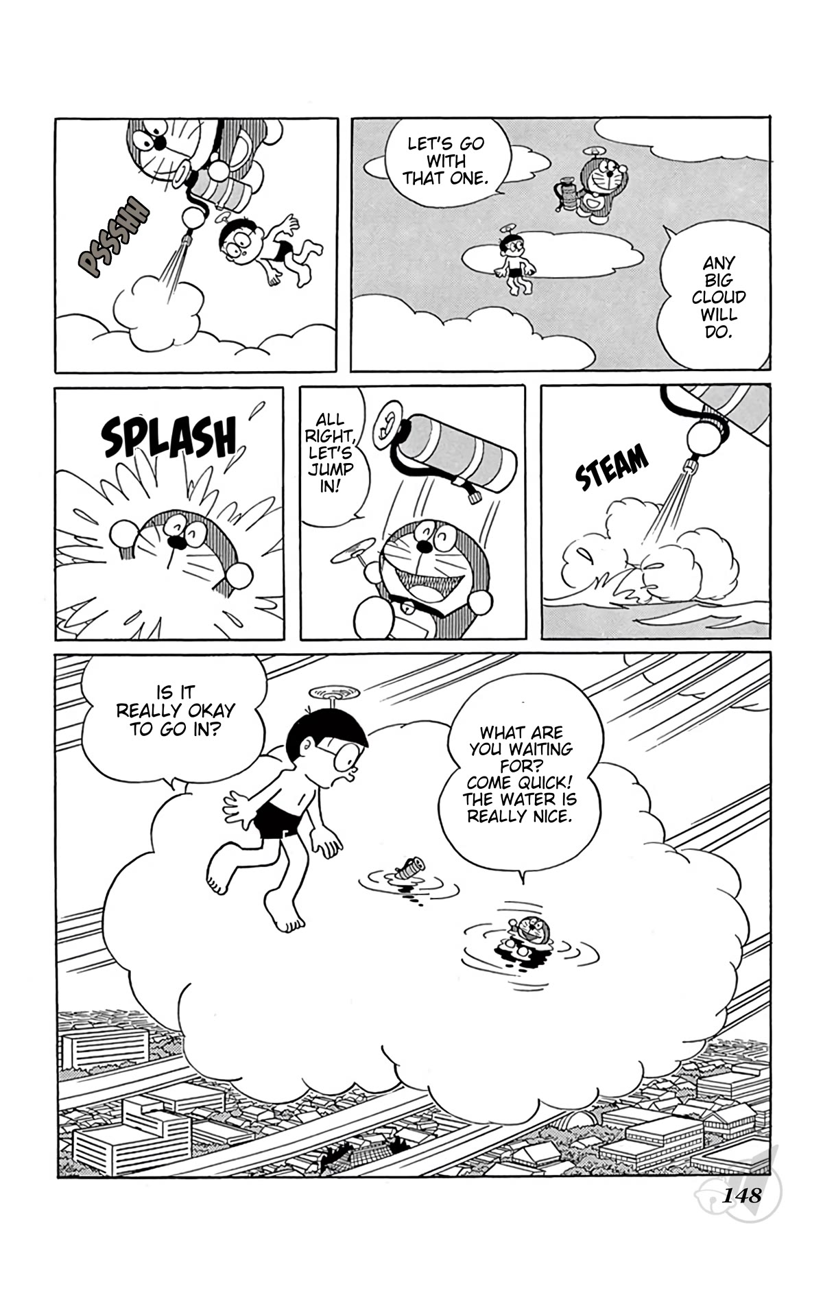 Doraemon Chapter 263 page 4 - Chapter 263: Pool in the Clouds
