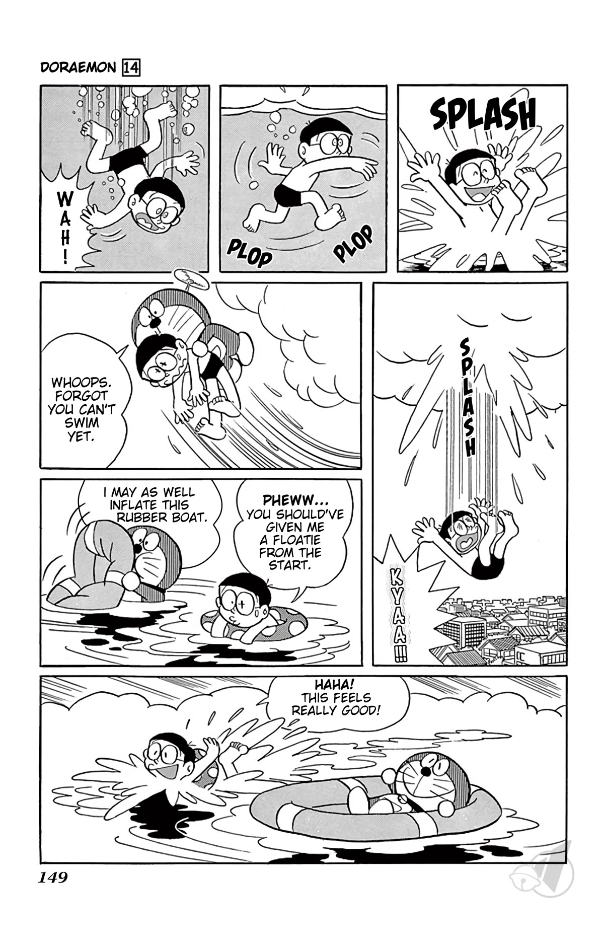 Doraemon Chapter 263 page 5 - Chapter 263: Pool in the Clouds