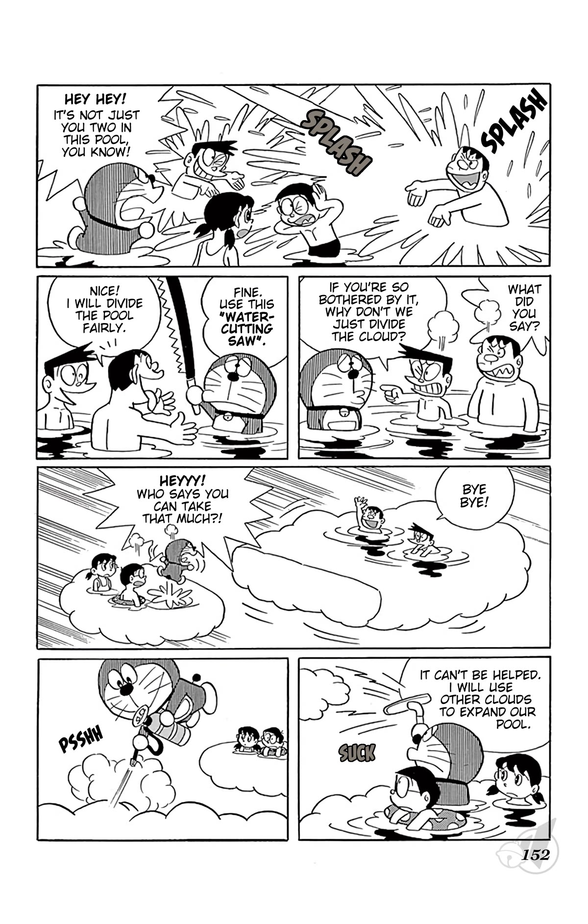 Doraemon Chapter 263 page 8 - Chapter 263: Pool in the Clouds