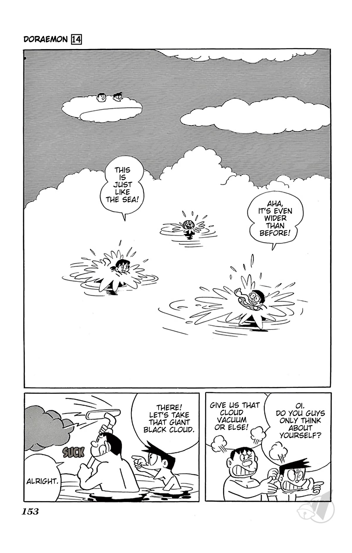 Doraemon Chapter 263 page 9 - Chapter 263: Pool in the Clouds