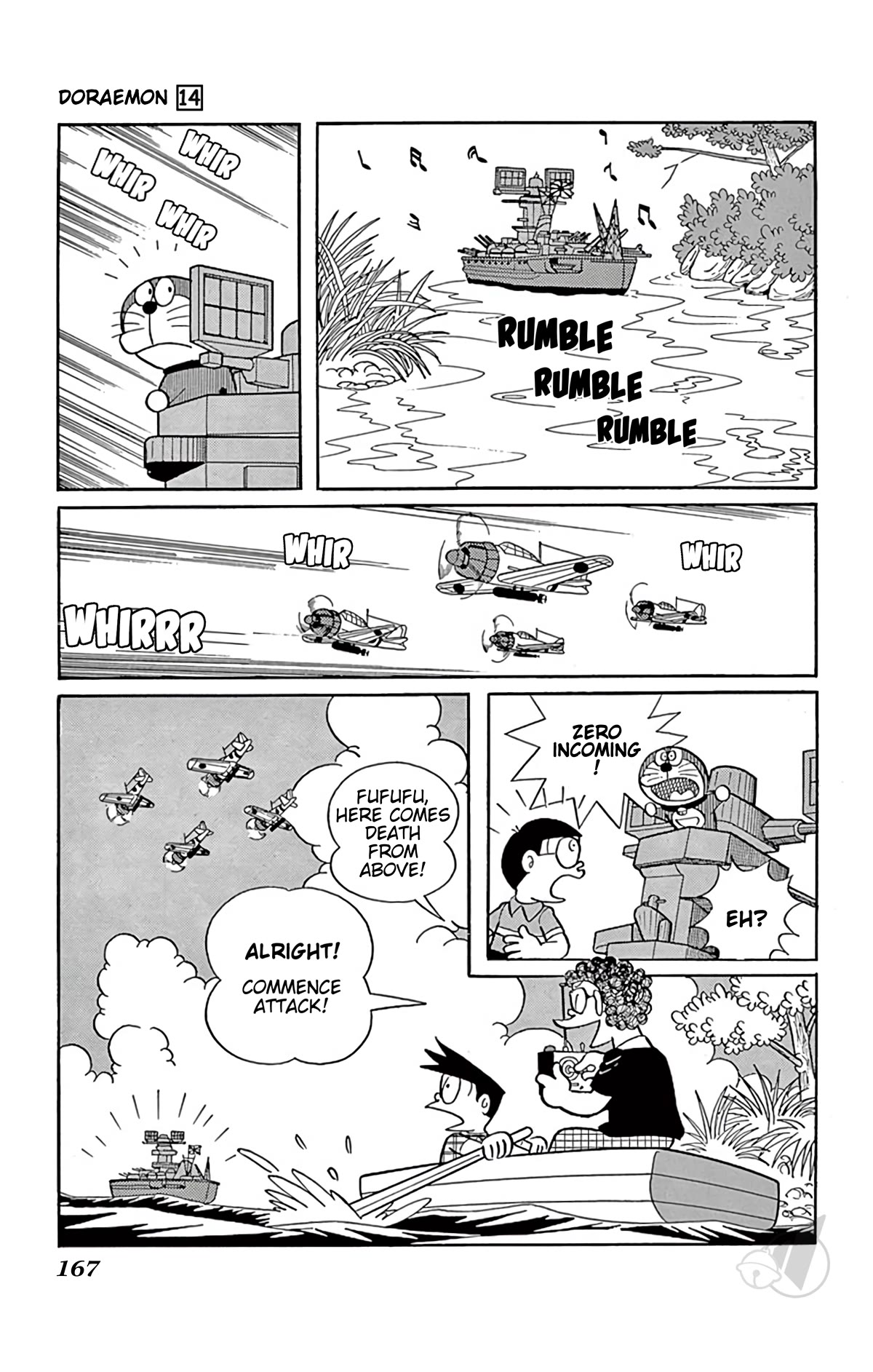 Doraemon Chapter 264 page 13 - Chapter 264: Great Naval Battle