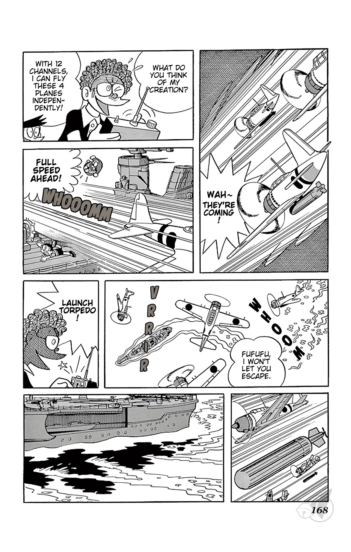 Doraemon Chapter 264 page 14 - Chapter 264: Great Naval Battle