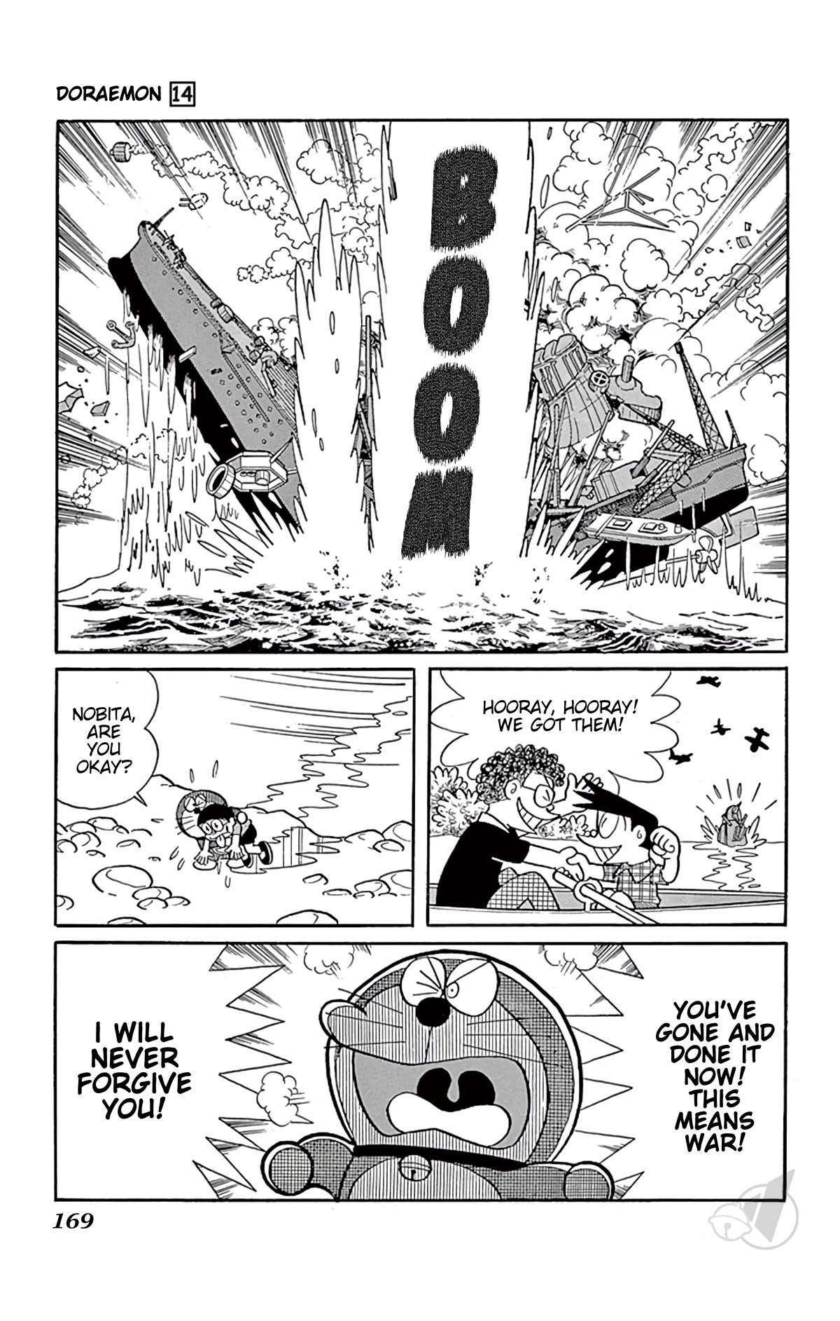 Doraemon Chapter 264 page 15 - Chapter 264: Great Naval Battle