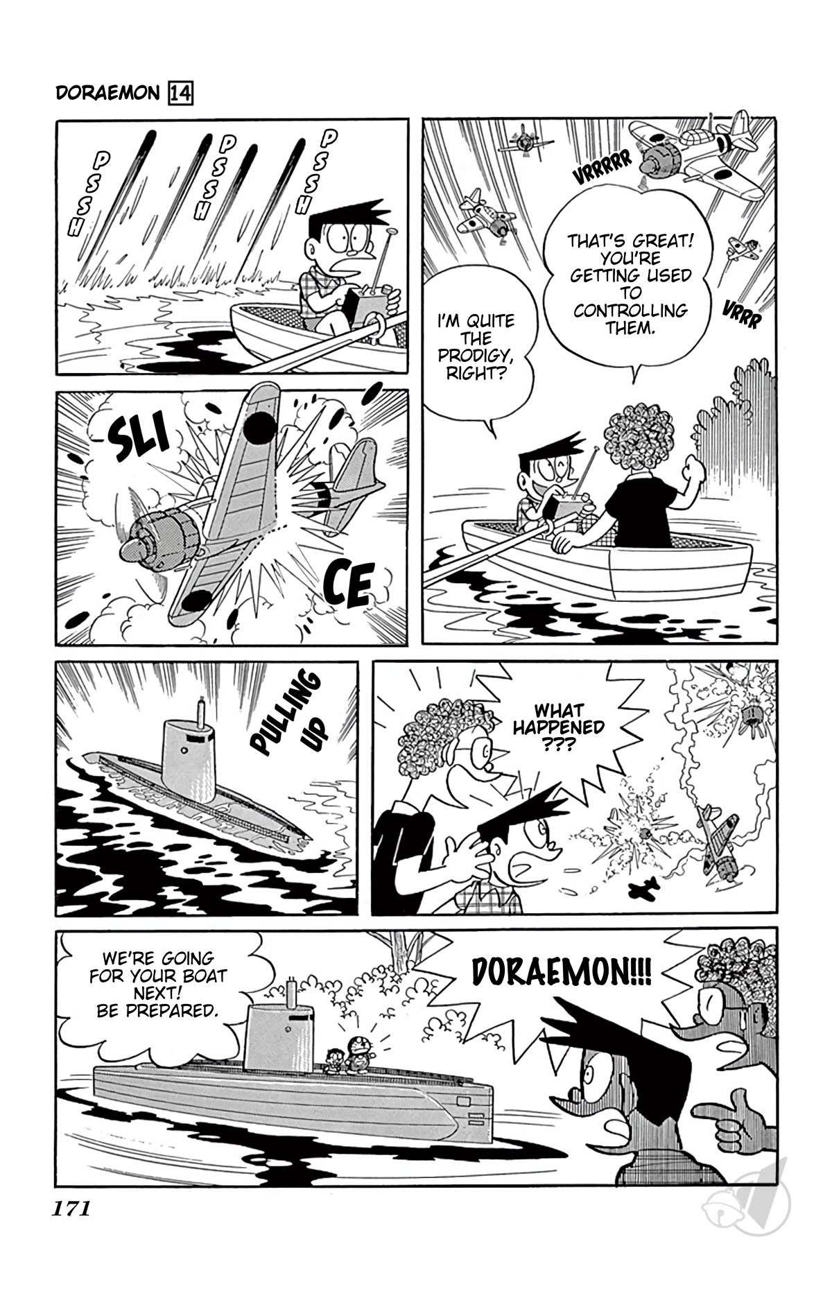 Doraemon Chapter 264 page 17 - Chapter 264: Great Naval Battle