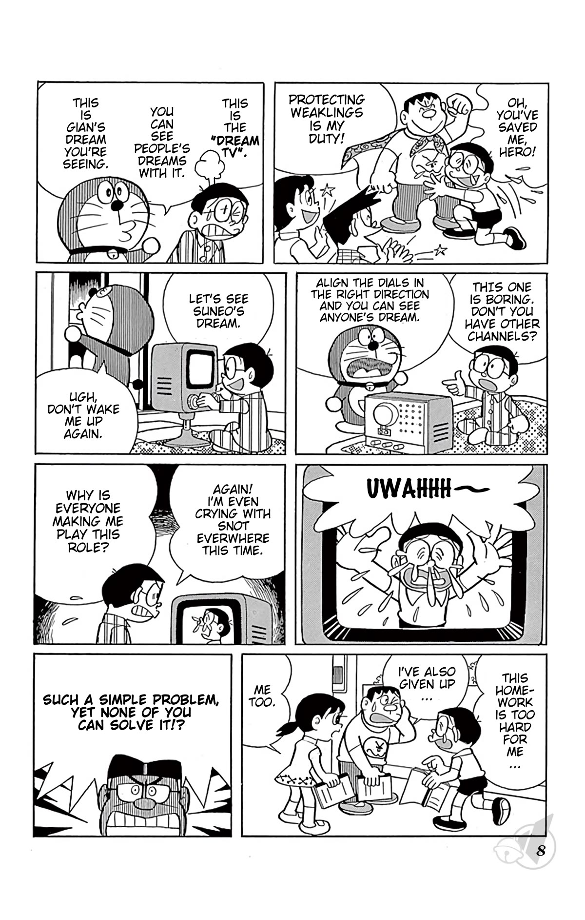 Doraemon Chapter 266 page 8 - Chapter 266: Dream Channels