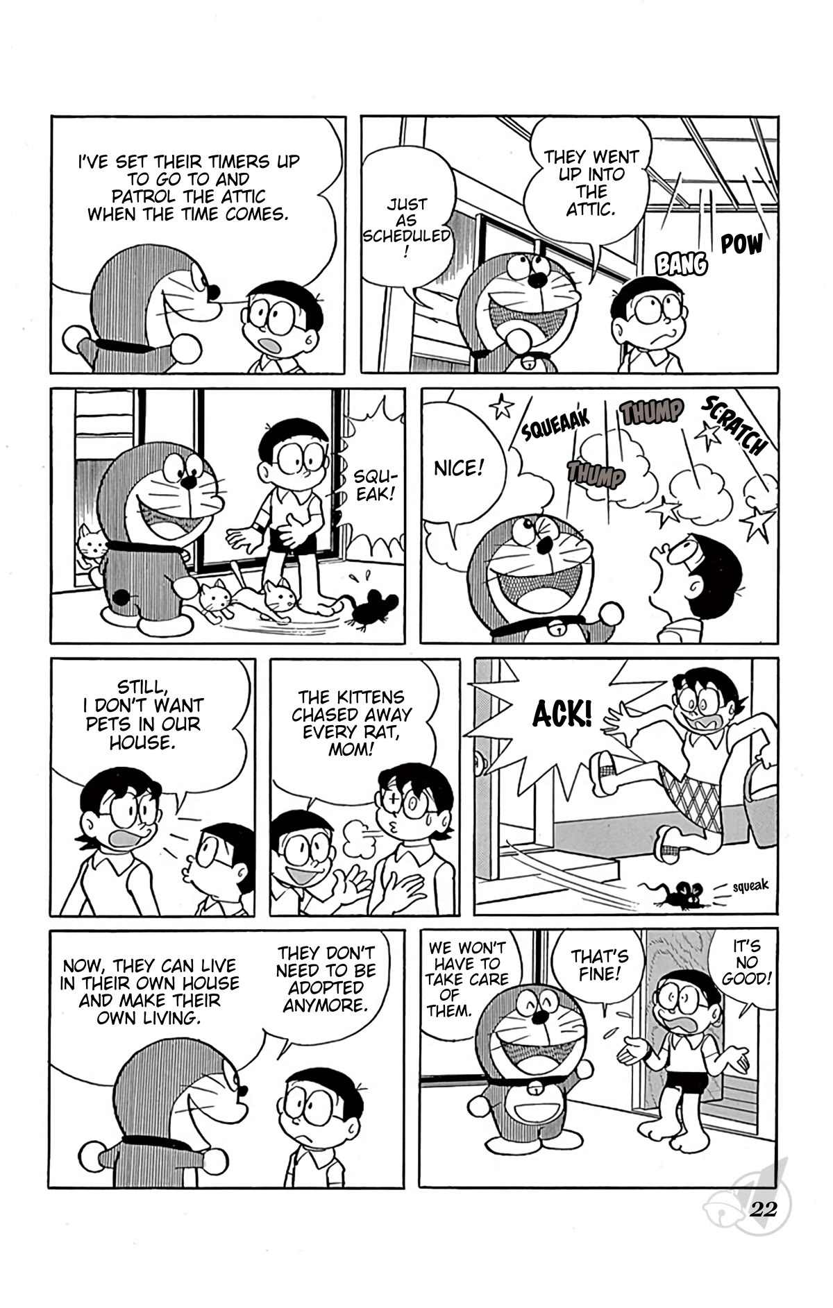 Doraemon Chapter 267 page 9 - Chapter 267: Cat Runs a Company