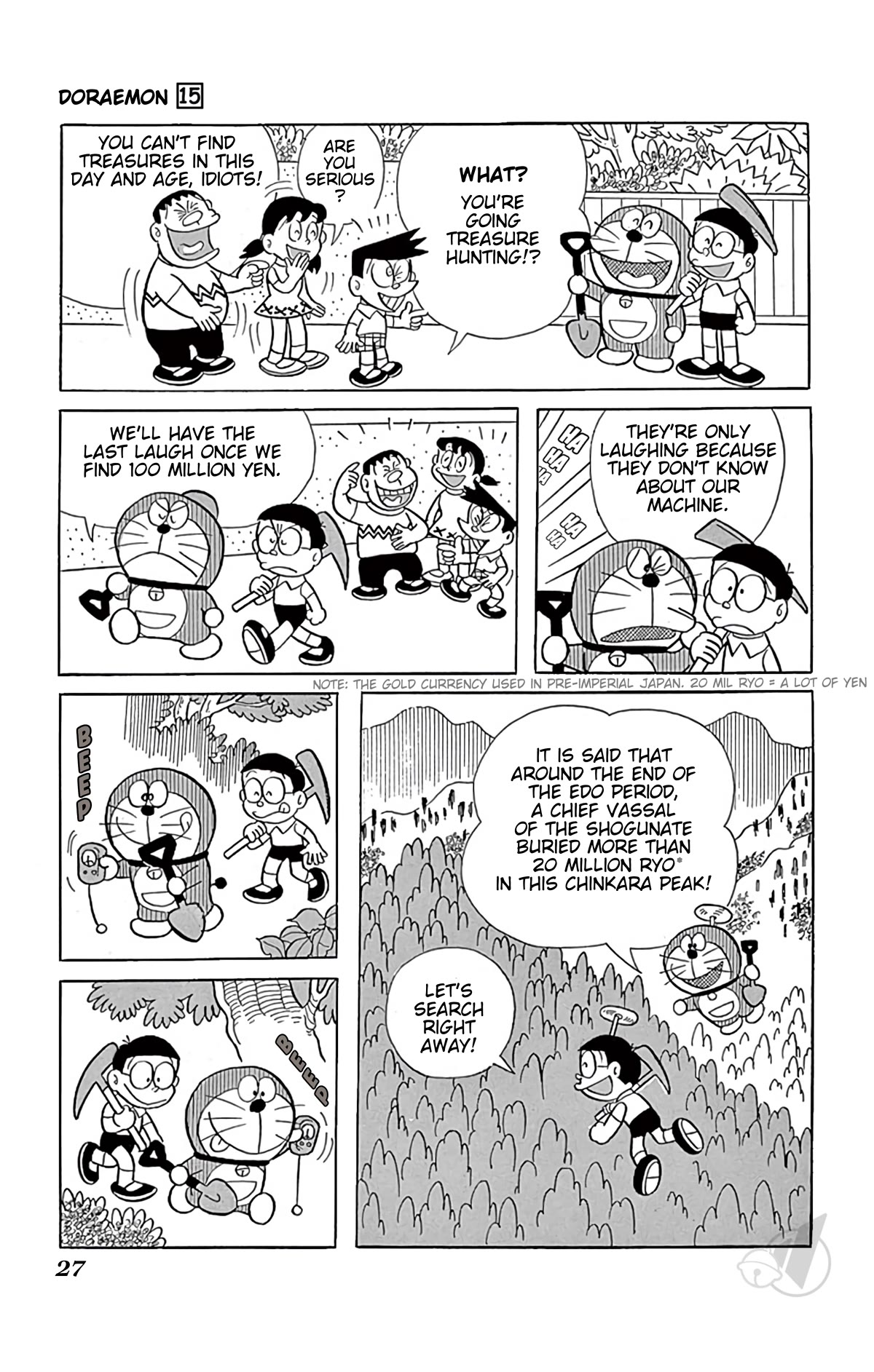 Doraemon Chapter 268 page 4 - Chapter 268: Treasure of Chinkara Peak