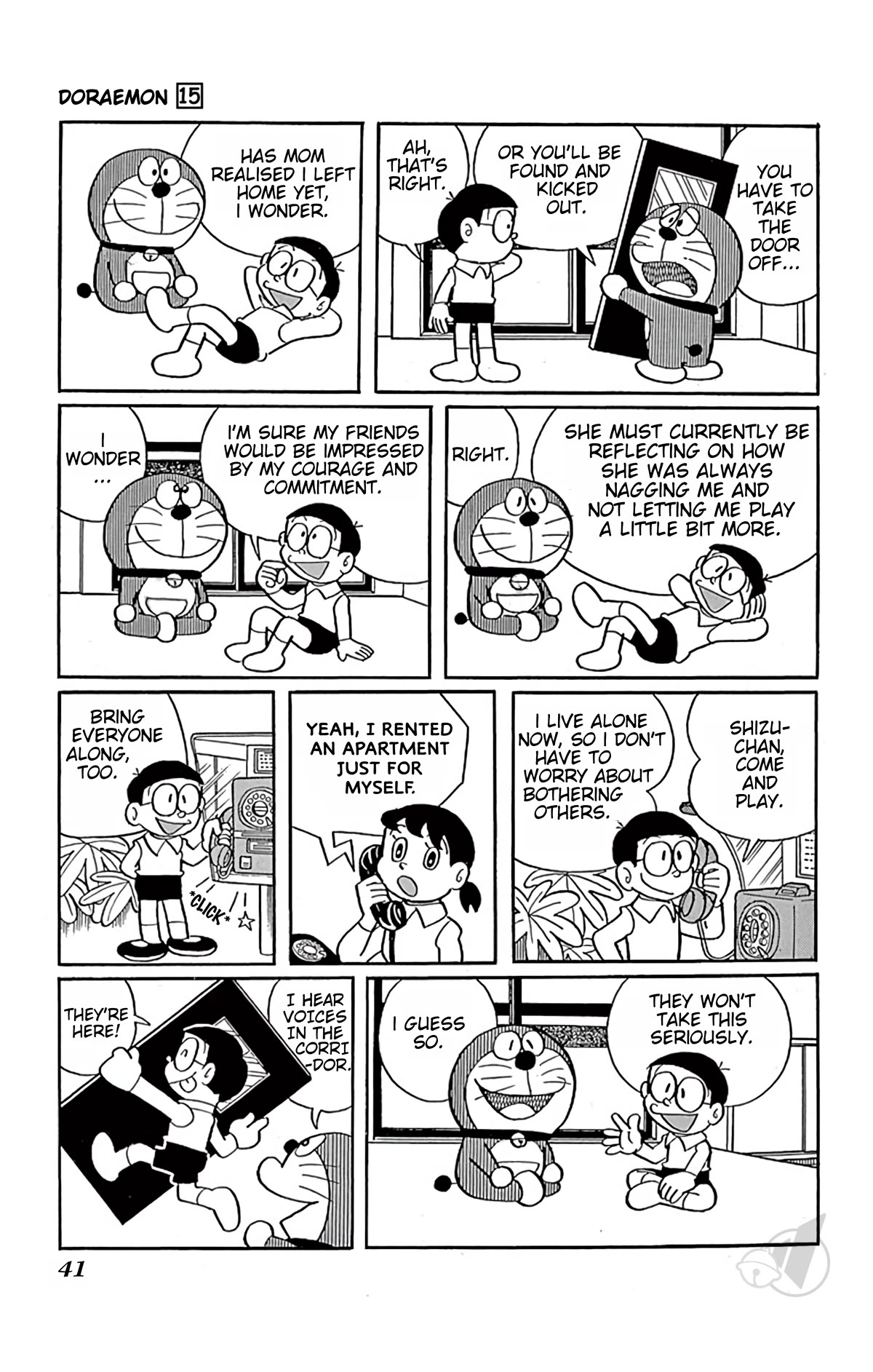 Doraemon Chapter 269 page 8 - Chapter 269: Secret Room Door