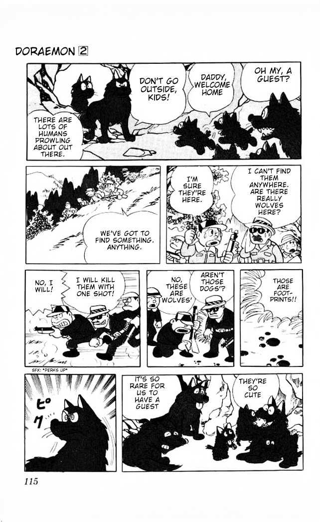 Doraemon Chapter 27 page 8 - Chapter 27 : Wolf's Home