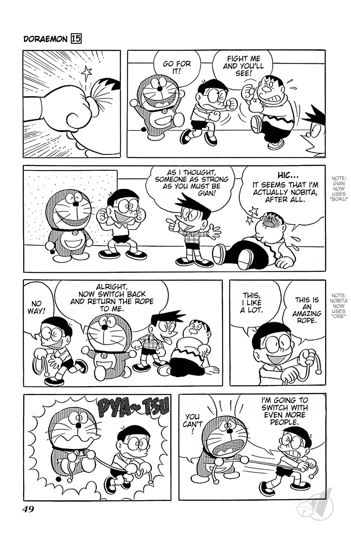 Doraemon Chapter 270 page 4 - Chapter 270: Switching Rope