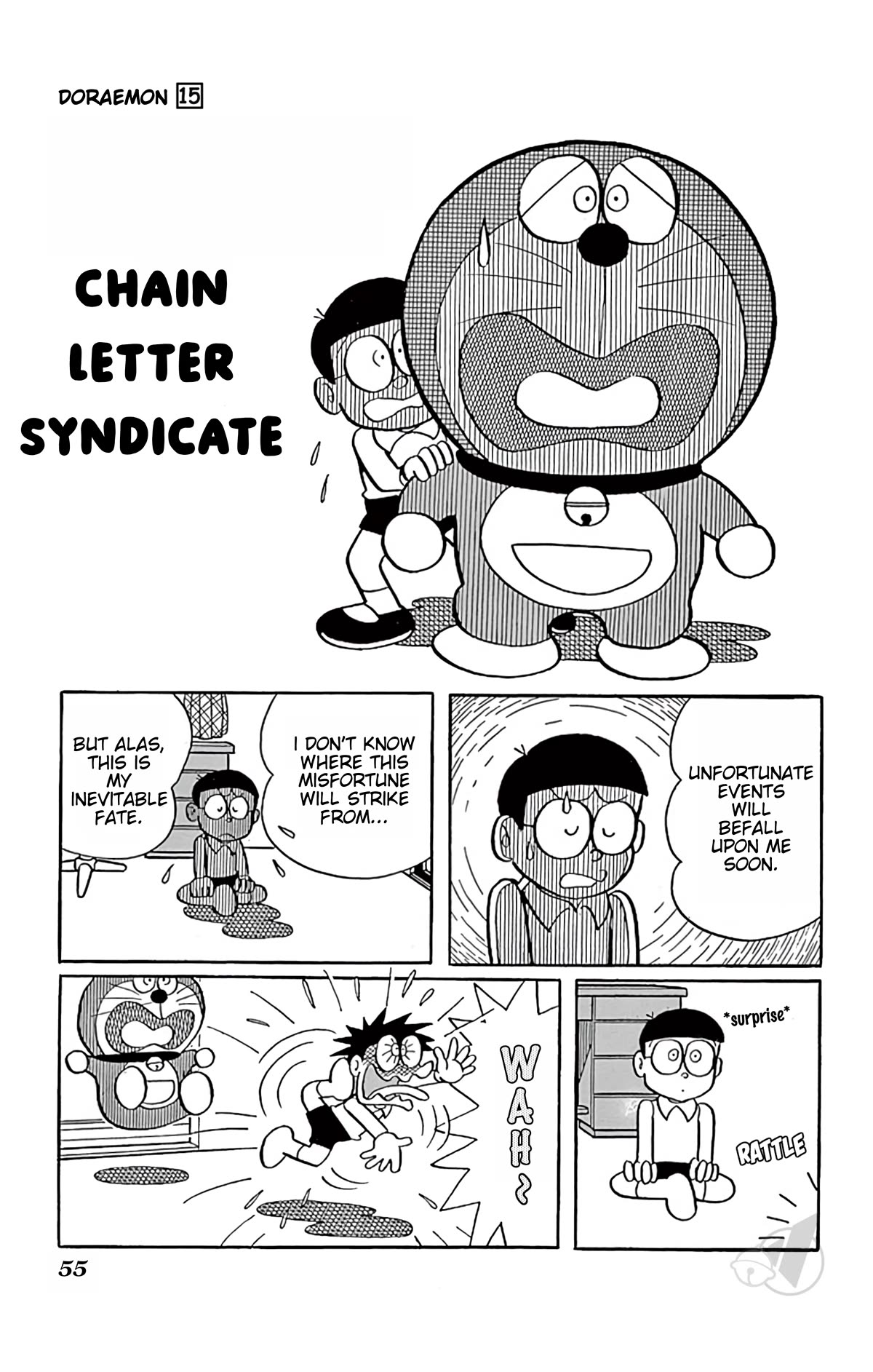 Doraemon Chapter 271 page 1 - Chapter 271: Chain Letter Syndicate