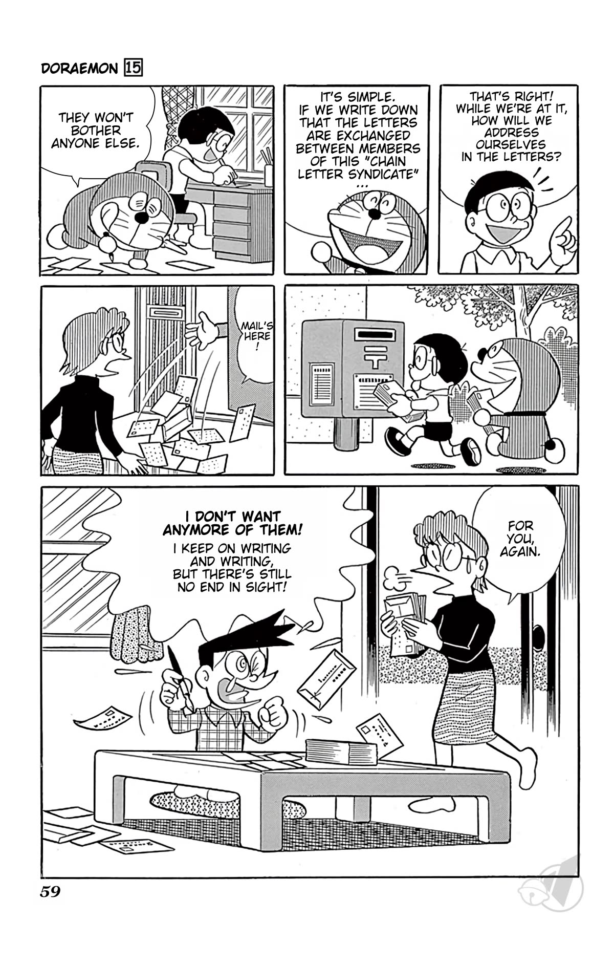 Doraemon Chapter 271 page 5 - Chapter 271: Chain Letter Syndicate