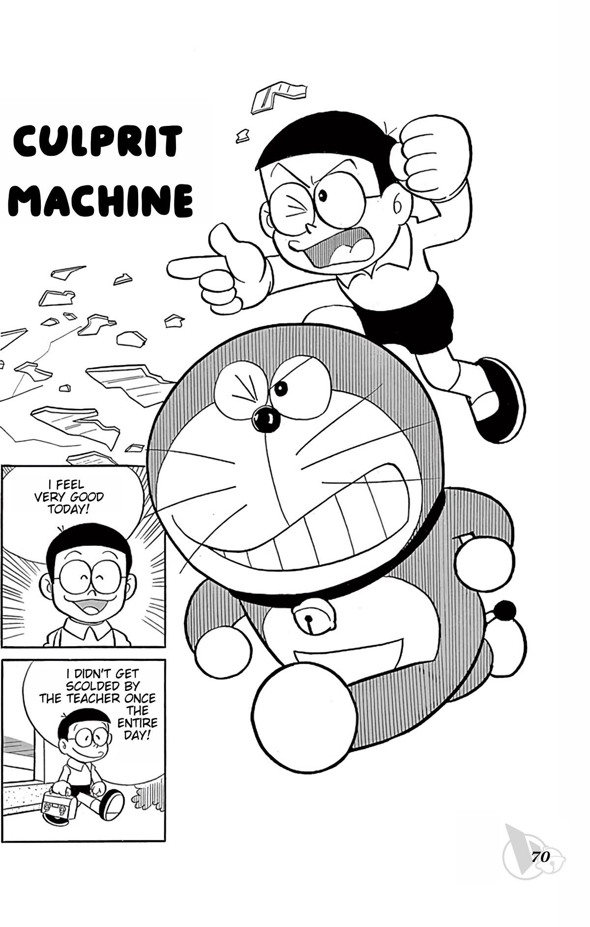 Doraemon Chapter 273 page 1 - Chapter 273: Find the Culprit with the Time Machine