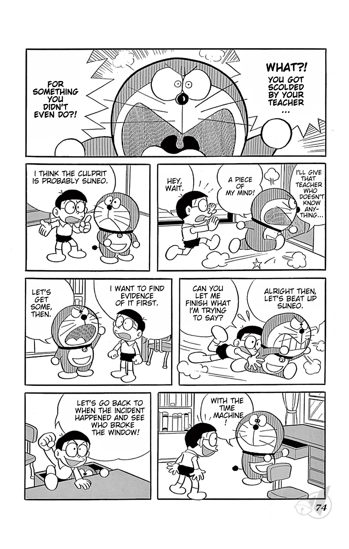 Doraemon Chapter 273 page 5 - Chapter 273: Find the Culprit with the Time Machine