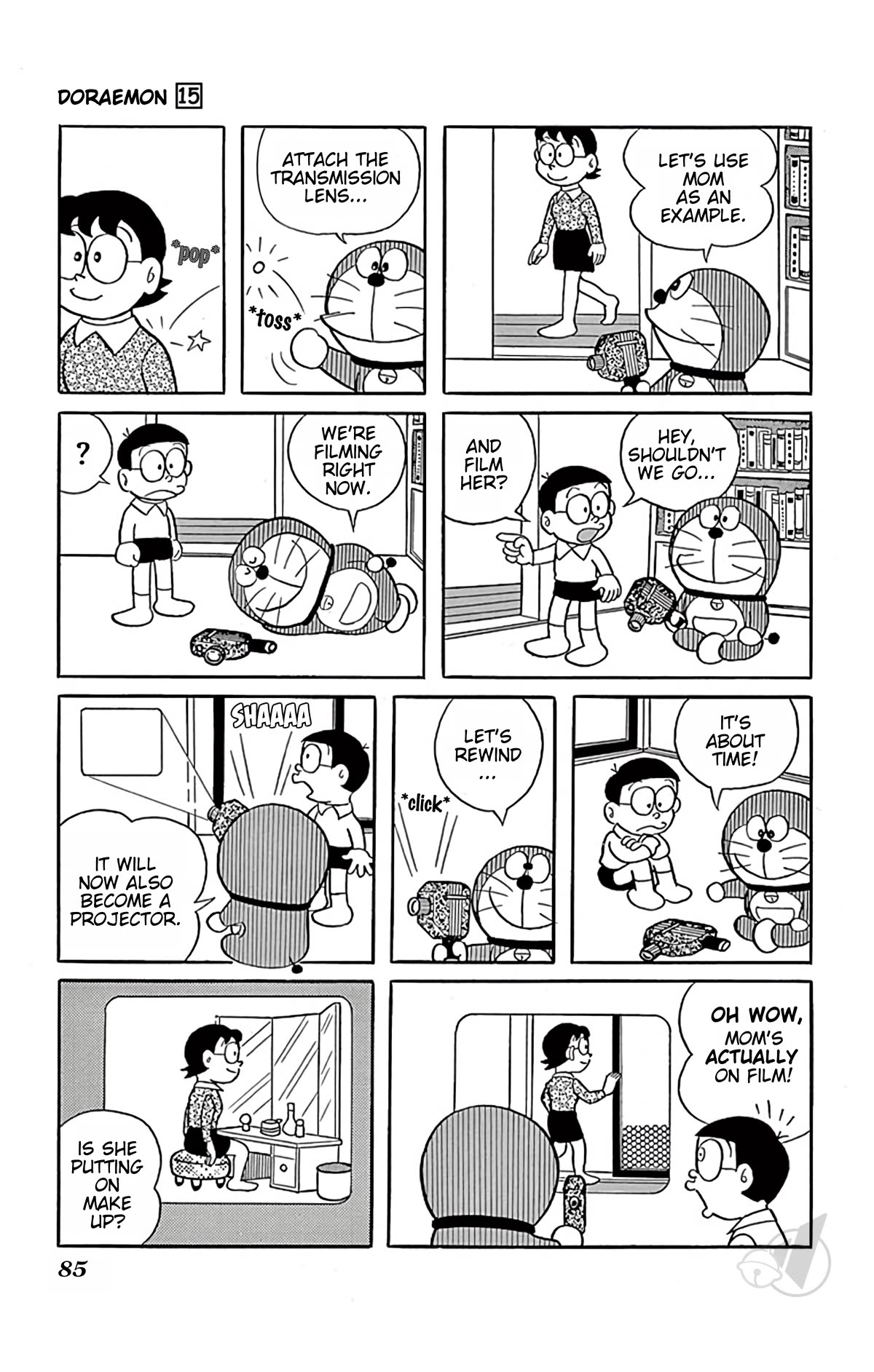 Doraemon Chapter 274 page 6 - Chapter 274: Sneaky Camera
