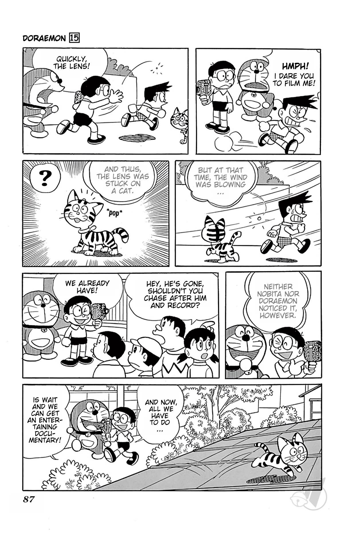 Doraemon Chapter 274 page 8 - Chapter 274: Sneaky Camera
