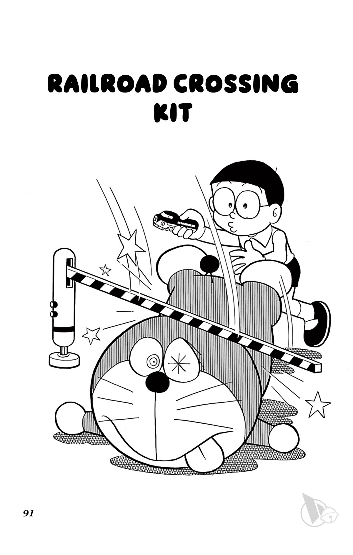 Doraemon Chapter 275 page 1 - Chapter 275: Railroad Crossing Kit
