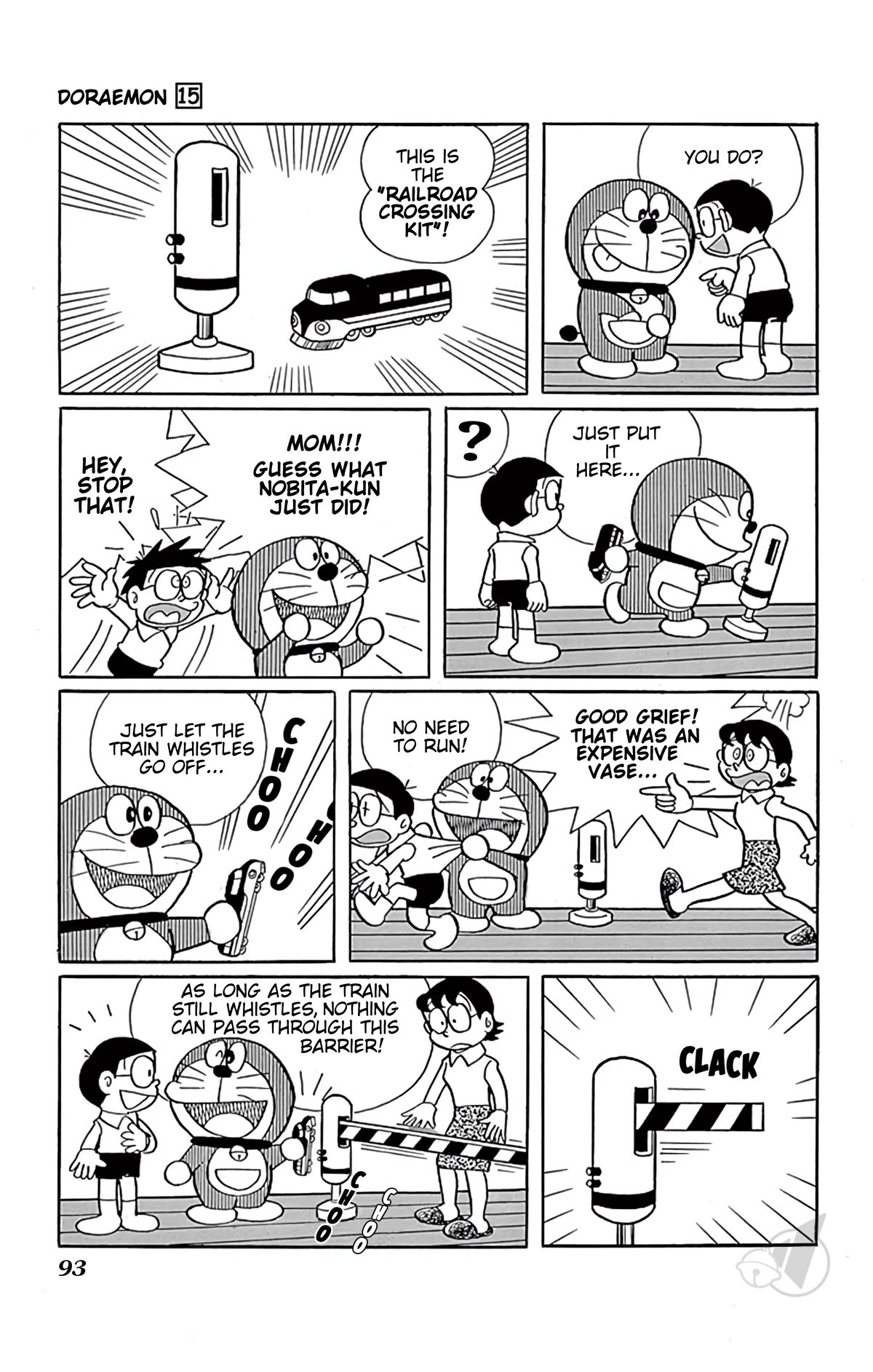 Doraemon Chapter 275 page 3 - Chapter 275: Railroad Crossing Kit