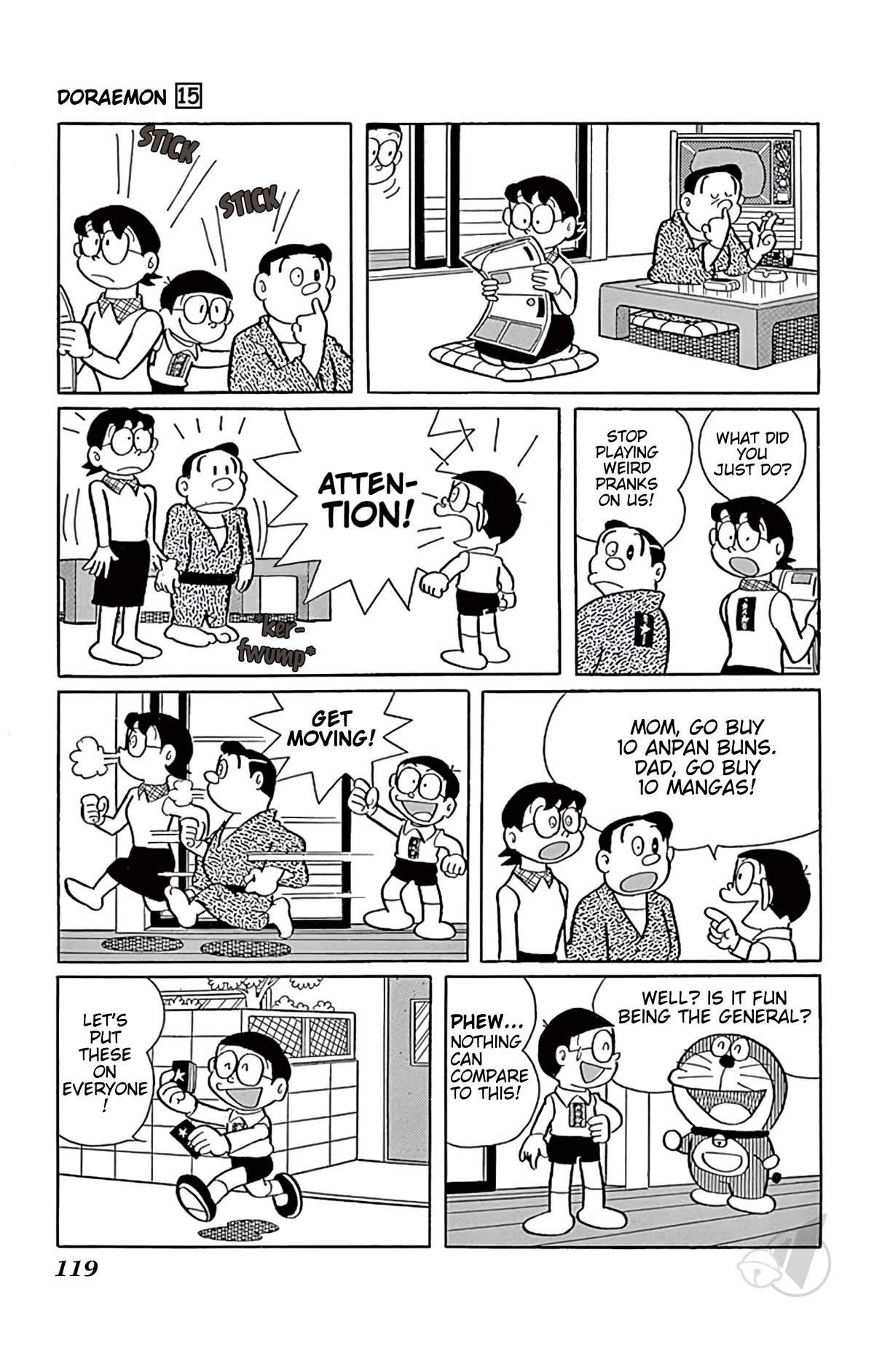Doraemon Chapter 277 page 6 - Chapter 277: Rank Badges