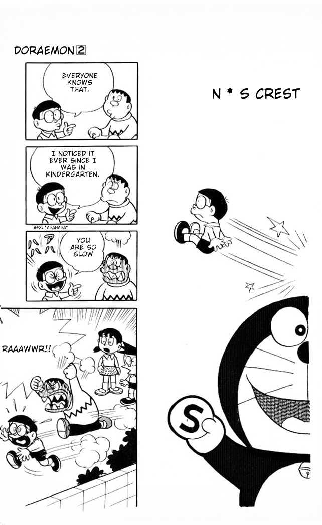 Doraemon Chapter 28 page 2 - Chapter 28 : N-S Crest