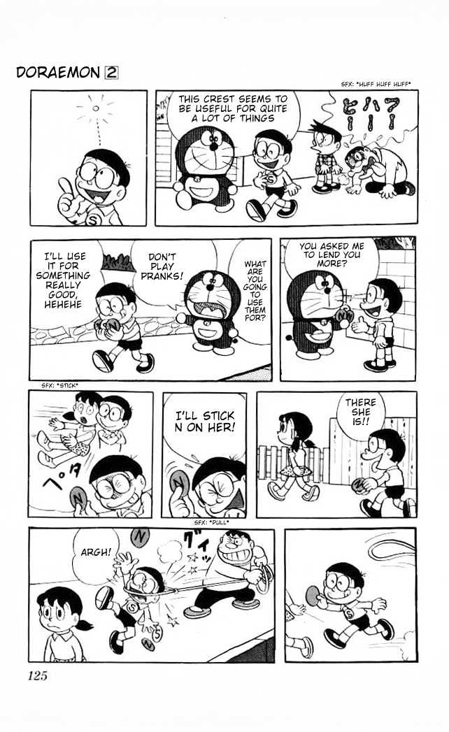 Doraemon Chapter 28 page 8 - Chapter 28 : N-S Crest