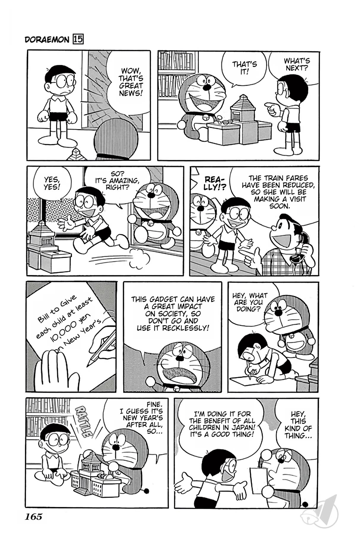 Doraemon Chapter 282 page 4 - Chapter 282: Portable National Diet
