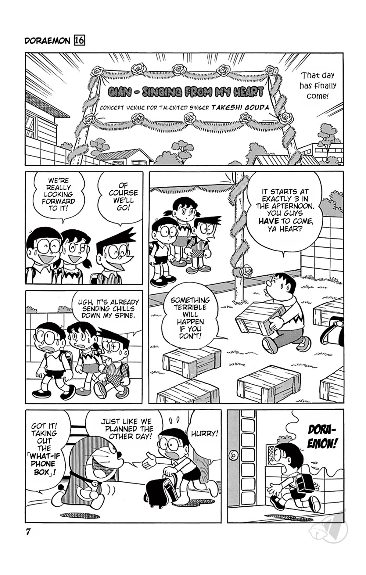 Doraemon Chapter 284 page 8 - Chapter 284: A World Without Sound