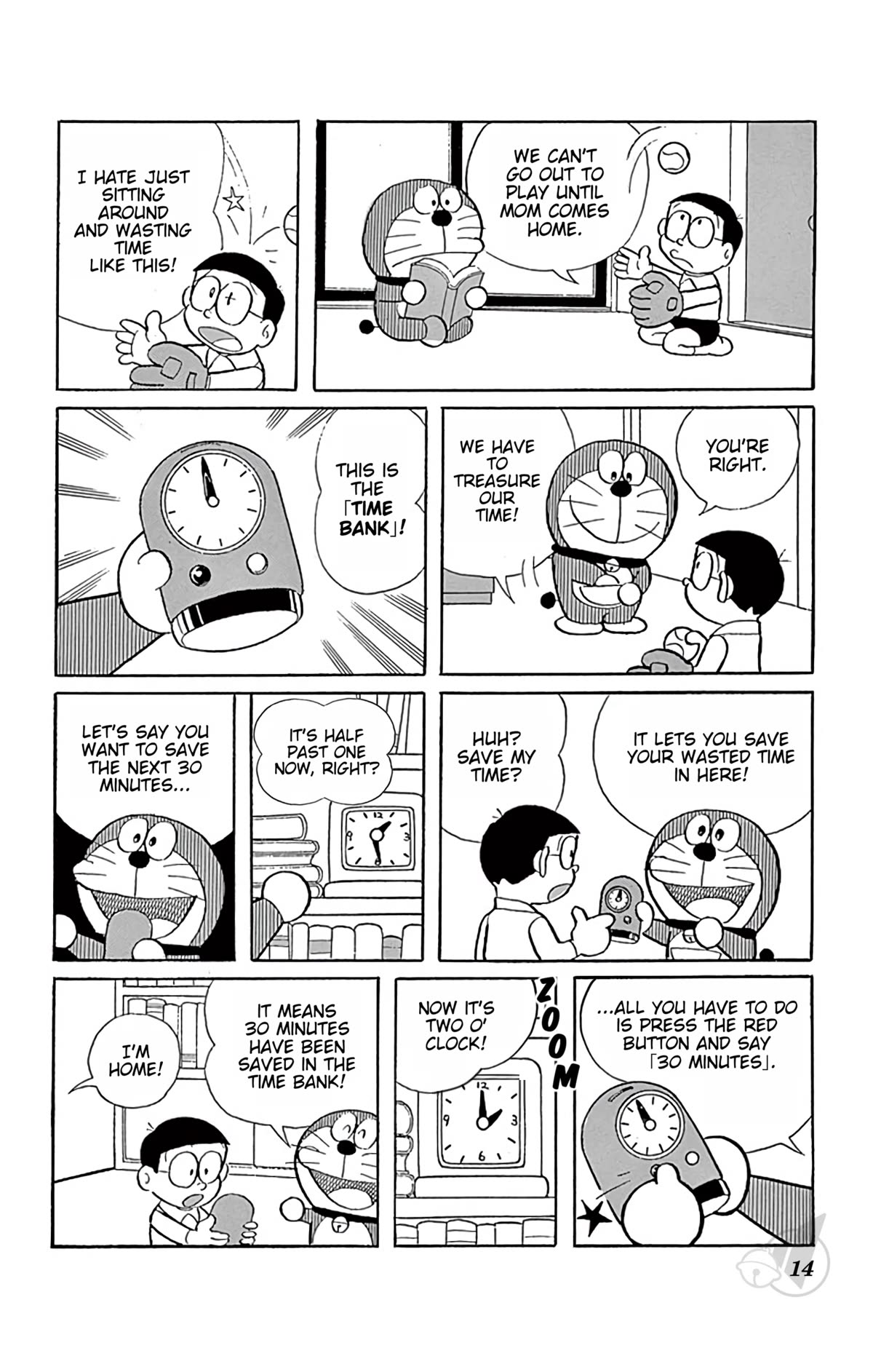 Doraemon Chapter 285 page 2 - Chapter 285: Time Bank