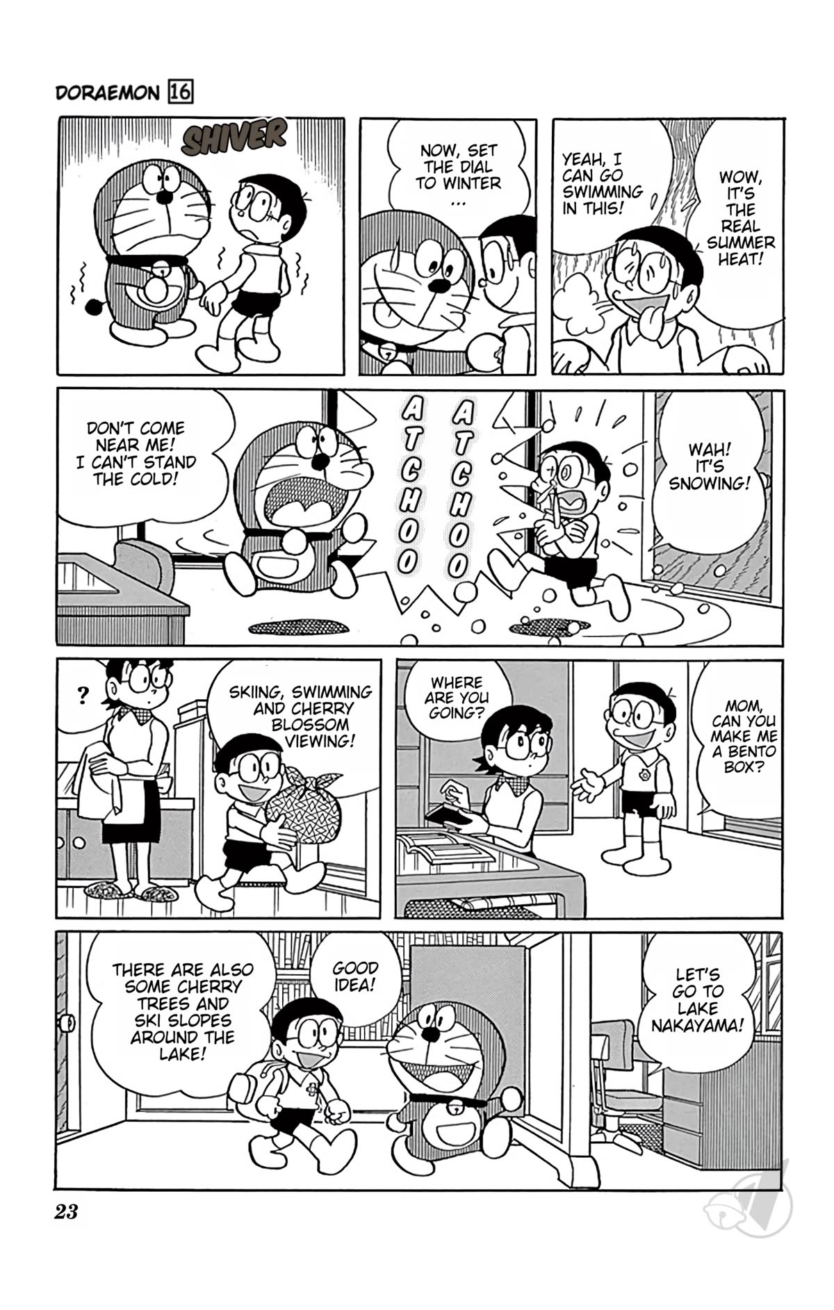 Doraemon Chapter 286 page 4 - Chapter 286: All Seasons Badge