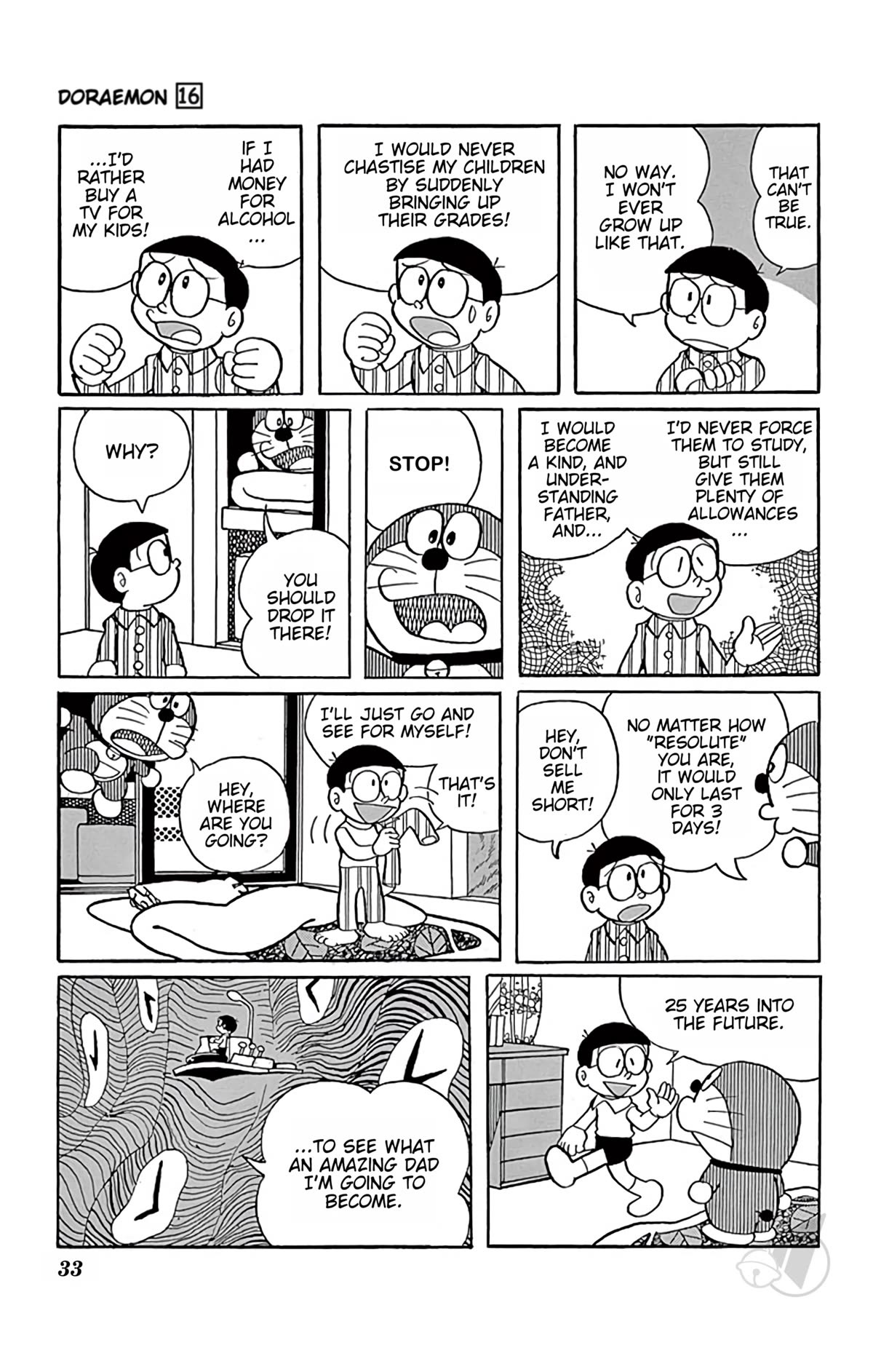 Doraemon Chapter 287 page 4 - Chapter 287: I Will be the Best Dad!