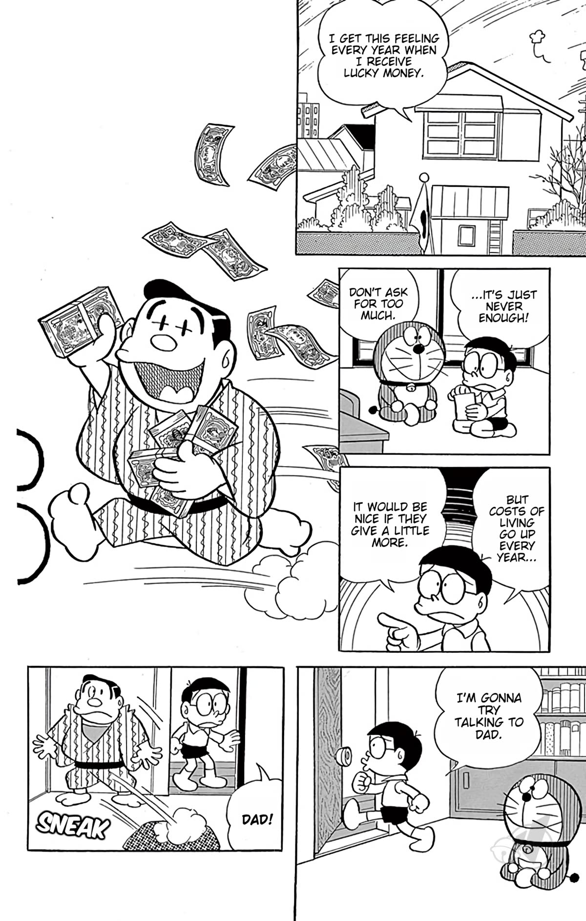 Doraemon Chapter 288 page 1 - Chapter 288: I Hate Money!