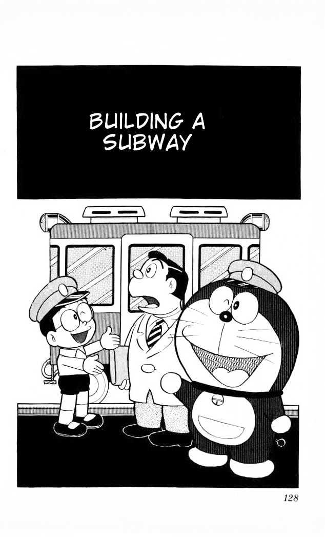 Doraemon Chapter 29 page 1 - Chapter 29 : Building A Subway