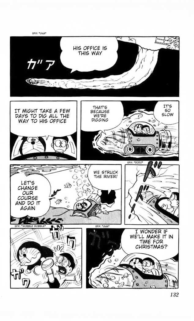 Doraemon Chapter 29 page 5 - Chapter 29 : Building A Subway