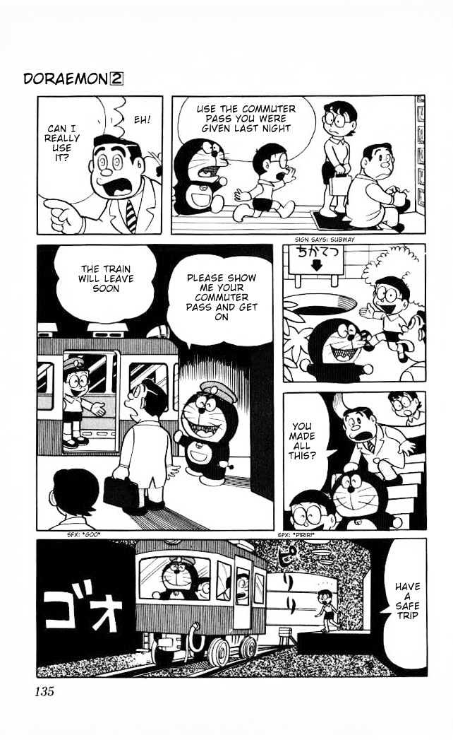 Doraemon Chapter 29 page 8 - Chapter 29 : Building A Subway