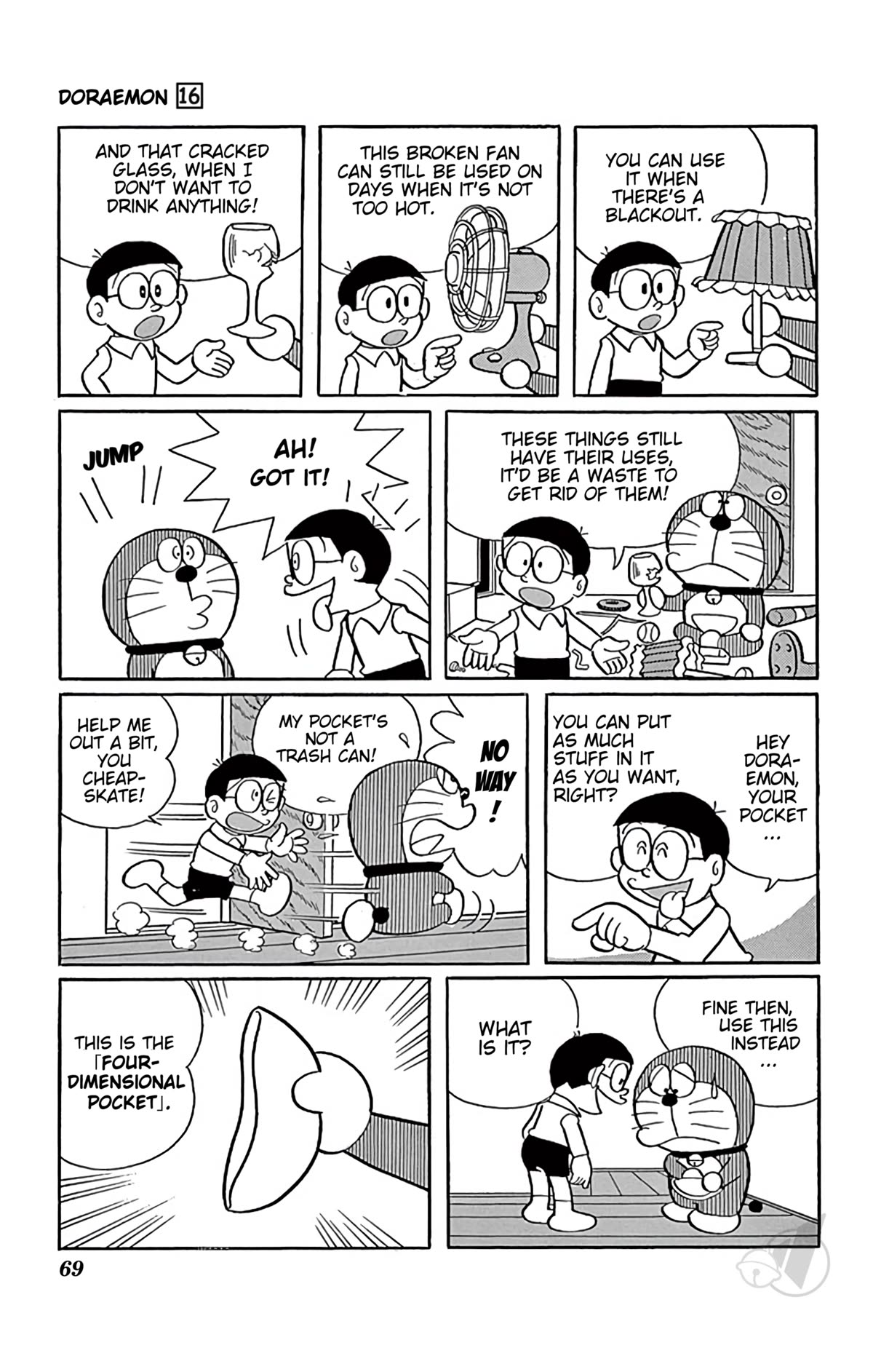 Doraemon Chapter 291 page 3 - Chapter 291: Four-Dimensional Pocket