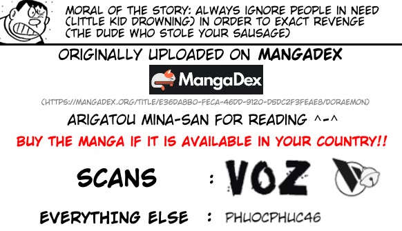 Doraemon Chapter 292 page 11 - Chapter 292: Infinity Lasso