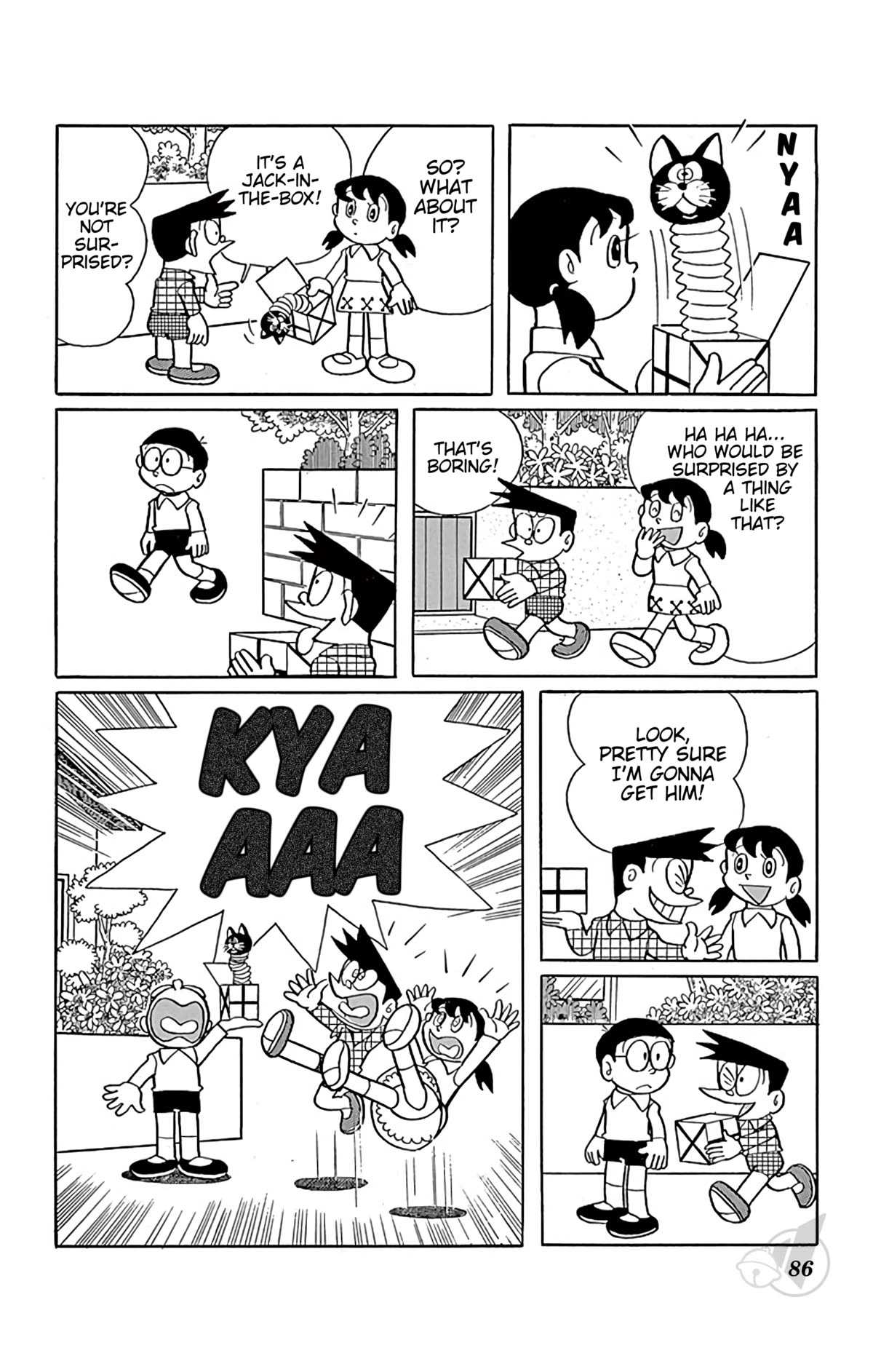 Doraemon Chapter 293 page 2 - Chapter 293: Jack-in-the-Box Stick