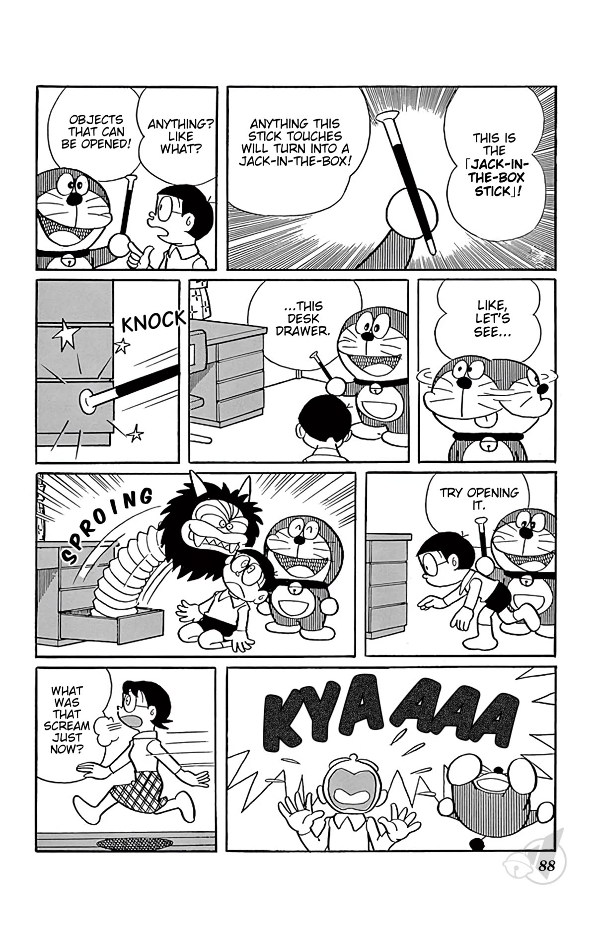 Doraemon Chapter 293 page 4 - Chapter 293: Jack-in-the-Box Stick