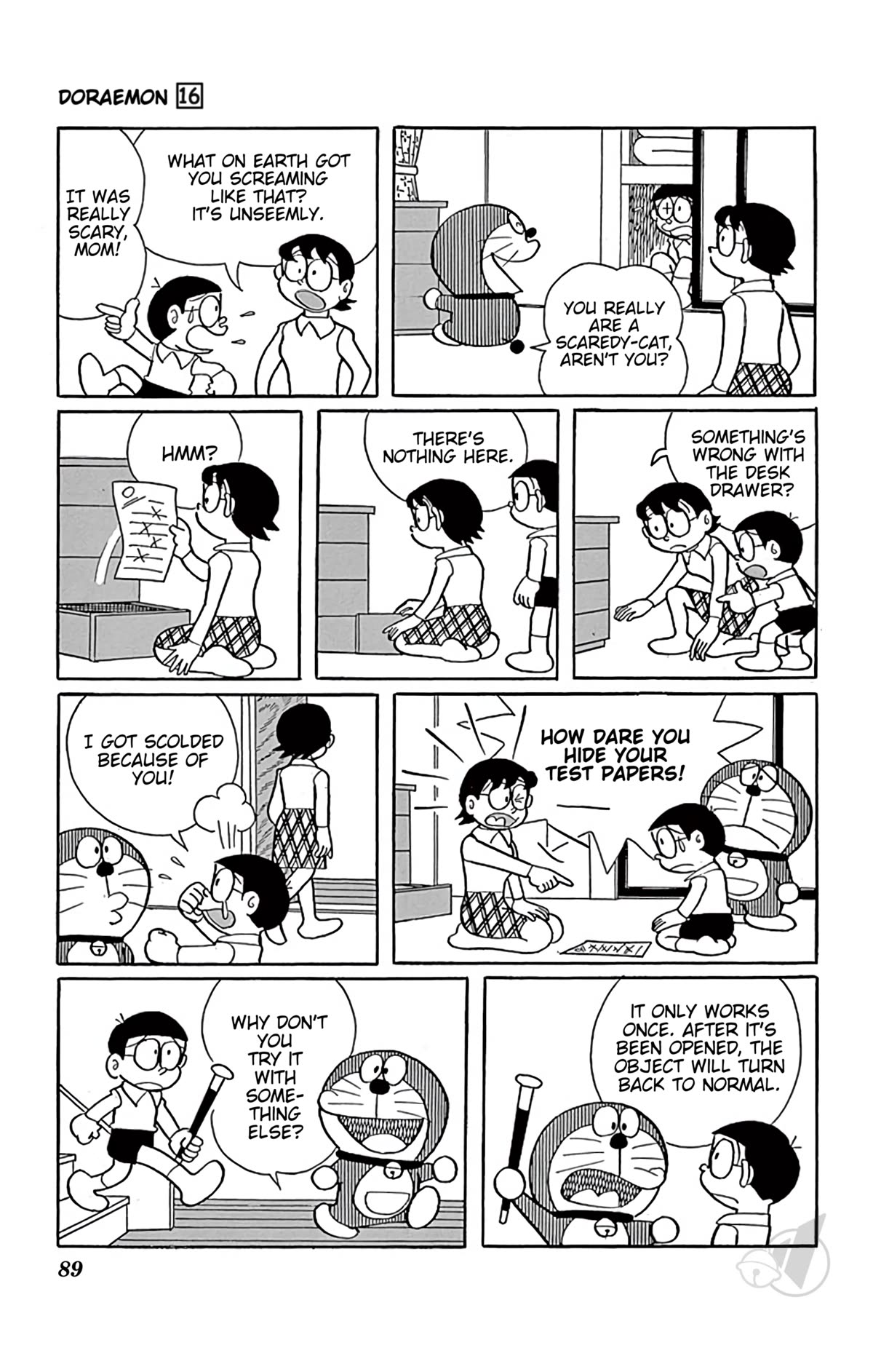 Doraemon Chapter 293 page 5 - Chapter 293: Jack-in-the-Box Stick