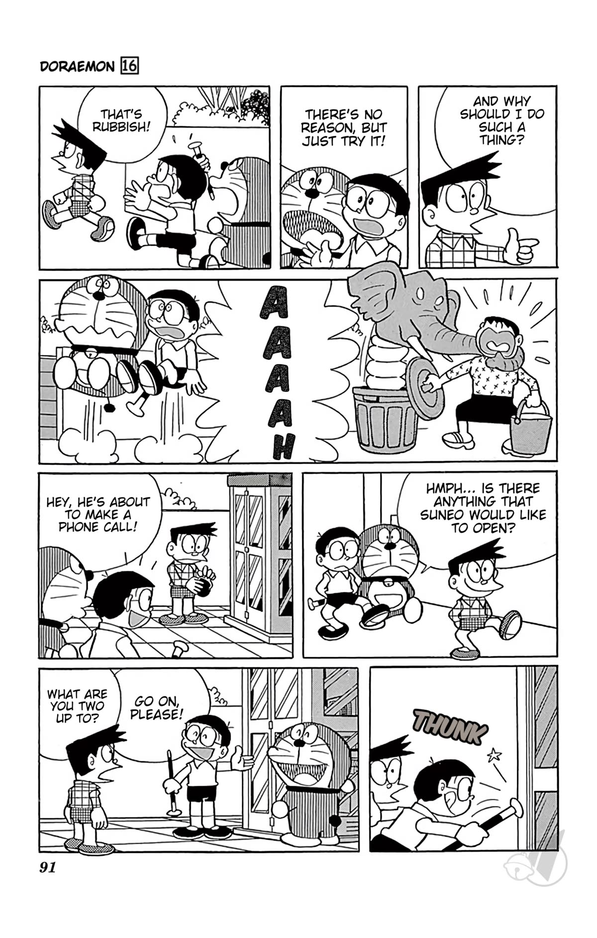 Doraemon Chapter 293 page 7 - Chapter 293: Jack-in-the-Box Stick