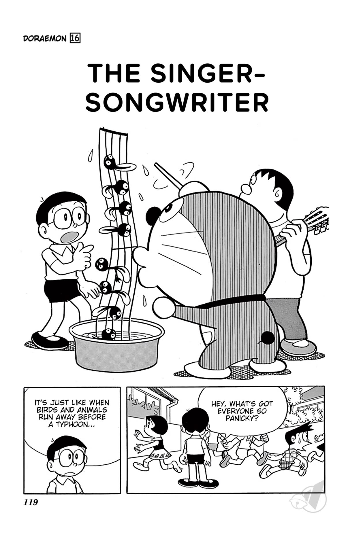 Doraemon Chapter 297 page 1 - Chapter 297: The Singer-Songwriter
