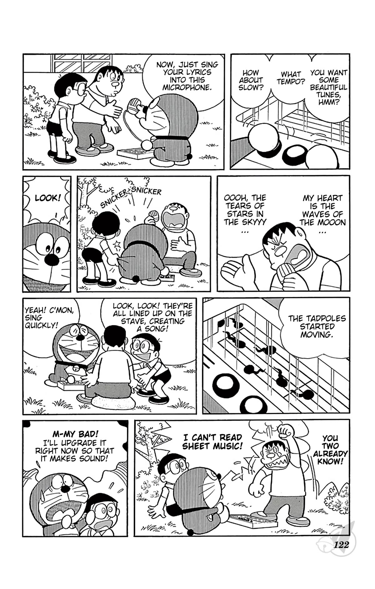 Doraemon Chapter 297 page 4 - Chapter 297: The Singer-Songwriter