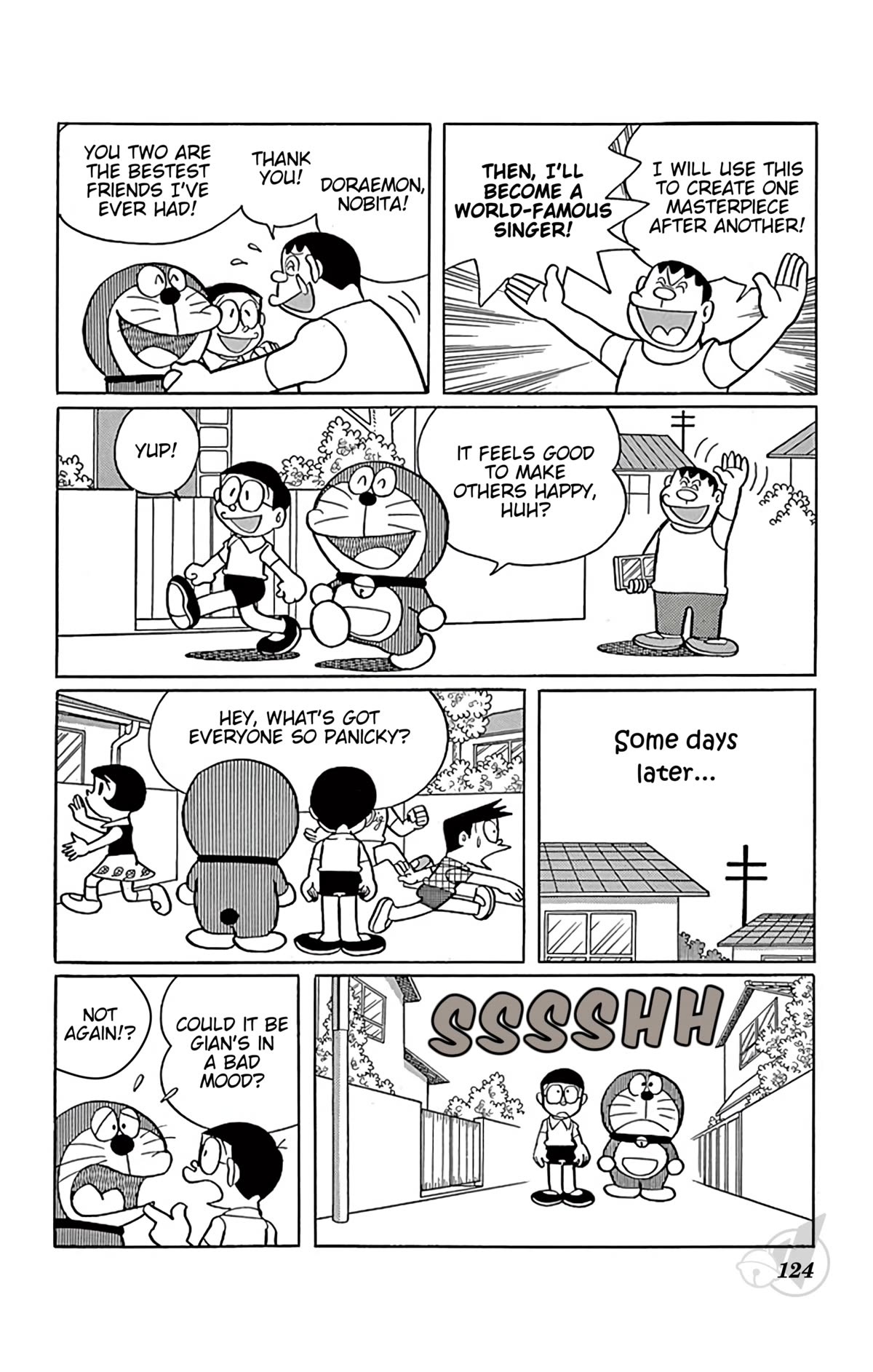 Doraemon Chapter 297 page 6 - Chapter 297: The Singer-Songwriter