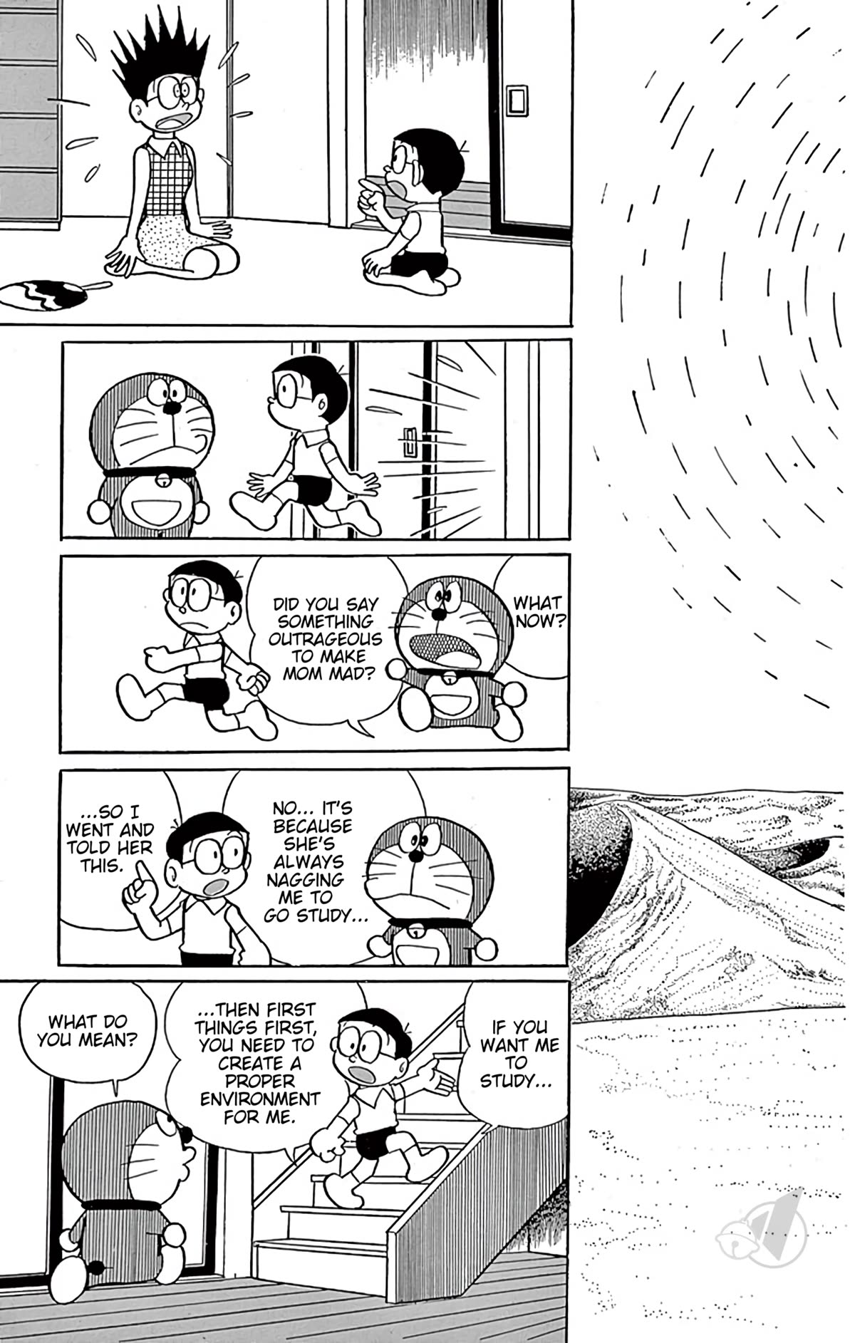 Doraemon Chapter 299 page 2 - Chapter 299: I Can't Study in the Sahara Desert