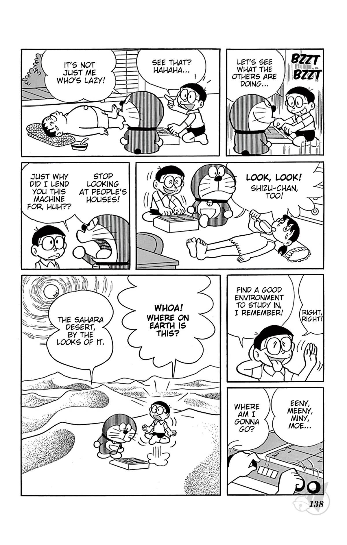 Doraemon Chapter 299 page 7 - Chapter 299: I Can't Study in the Sahara Desert